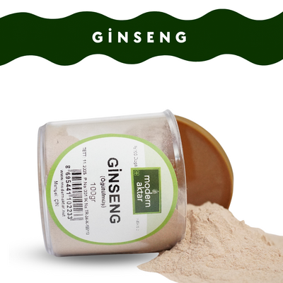 Modern Aktar - DOĞAL GİNSENG (ÖĞÜTÜLMÜŞ) 100 GR