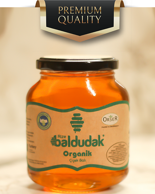 Modern Aktar - Baldudak Organik Çiçek Balı - 450 Gr