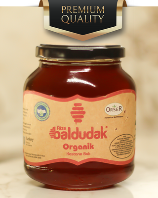 Modern Aktar - Baldudak Organik Kestane Balı - 450 Gr