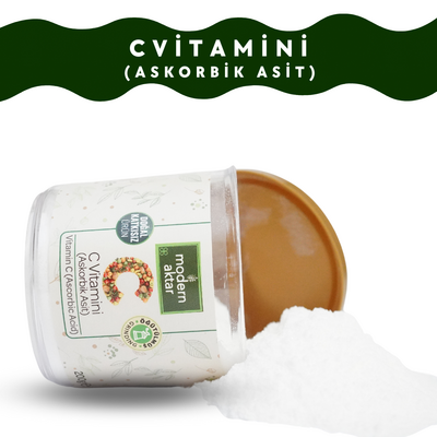 Modern Aktar - C VİTAMİNİ (ASKORBİK ASİT) 200 GR