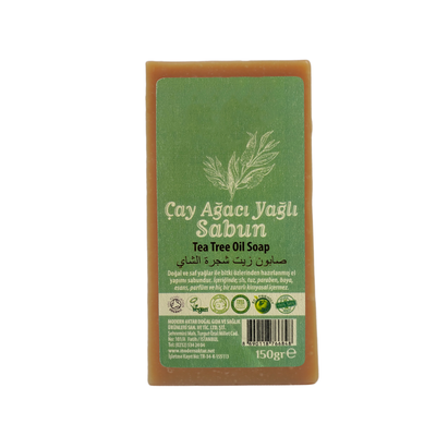 Modern Aktar - ÇAY AĞACI YAĞLI EL YAPIMI SABUN 150 GR