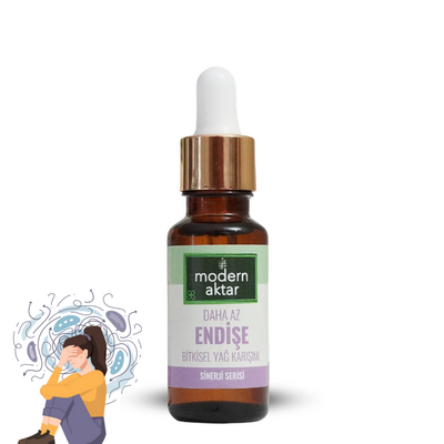 Modern Aktar - Daha Az Endişe Bitkisel Yağ Karışımı 20 ml