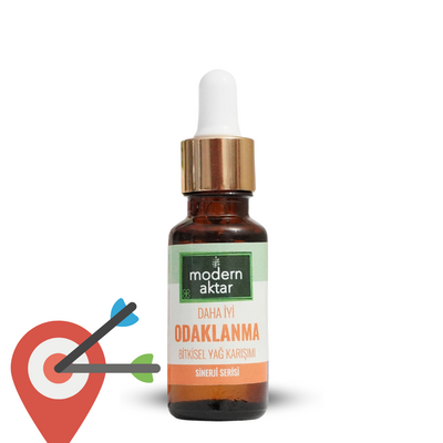 Modern Aktar - Daha İyi Odaklanma Bitkisel Yağ Karışımı 20 ml
