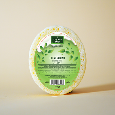 Modern Aktar - DEFNE SÜNGERLİ SABUN 150 GR