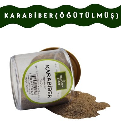 Modern Aktar - KARABİBER TOZ (ÖĞÜTÜLMÜŞ) 130 GR