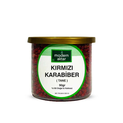 KIRMIZI KARABİBER TANE 90 GR - 2