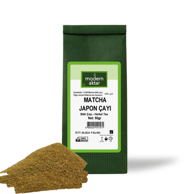 Modern Aktar - SAF MATCHA JAPON ÇAYI 50 Gr