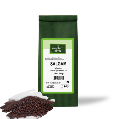 Modern Aktar - DOĞAL ŞALGAM TOHUMU 200 GR