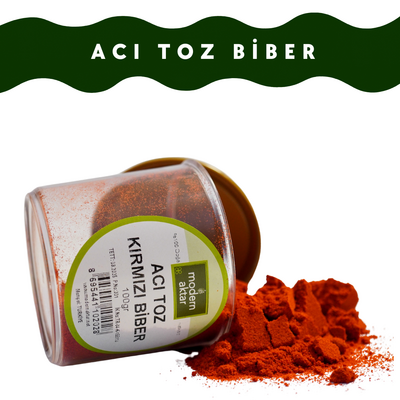 Modern Aktar - ACI TOZ KIRMIZI BİBER 100 GR