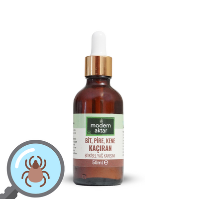 Modern Aktar - Bit, Pire ve Kene Kaçıran Bitkisel Yağ Karışımı 50 ml