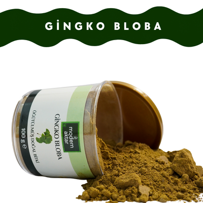 Modern Aktar - ÖĞÜTÜLMÜŞ GINKGO BİLOBA 100 GR