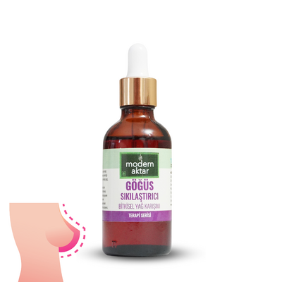 Modern Aktar - Göğüs Sıkılaştırıcı Bakım Yağı 50 ml