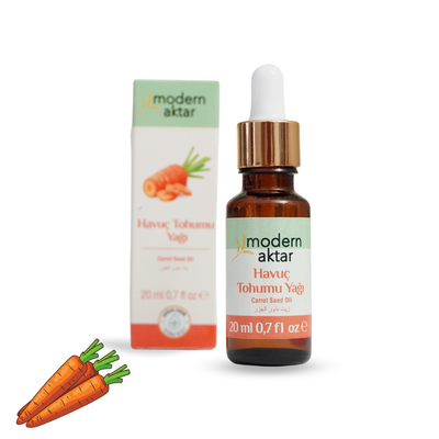 Modern Aktar - HAVUÇ TOHUMU YAĞI 20 ML