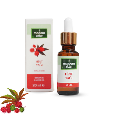 Modern Aktar - HİNT YAĞI - SOĞUK PRES 20 ML