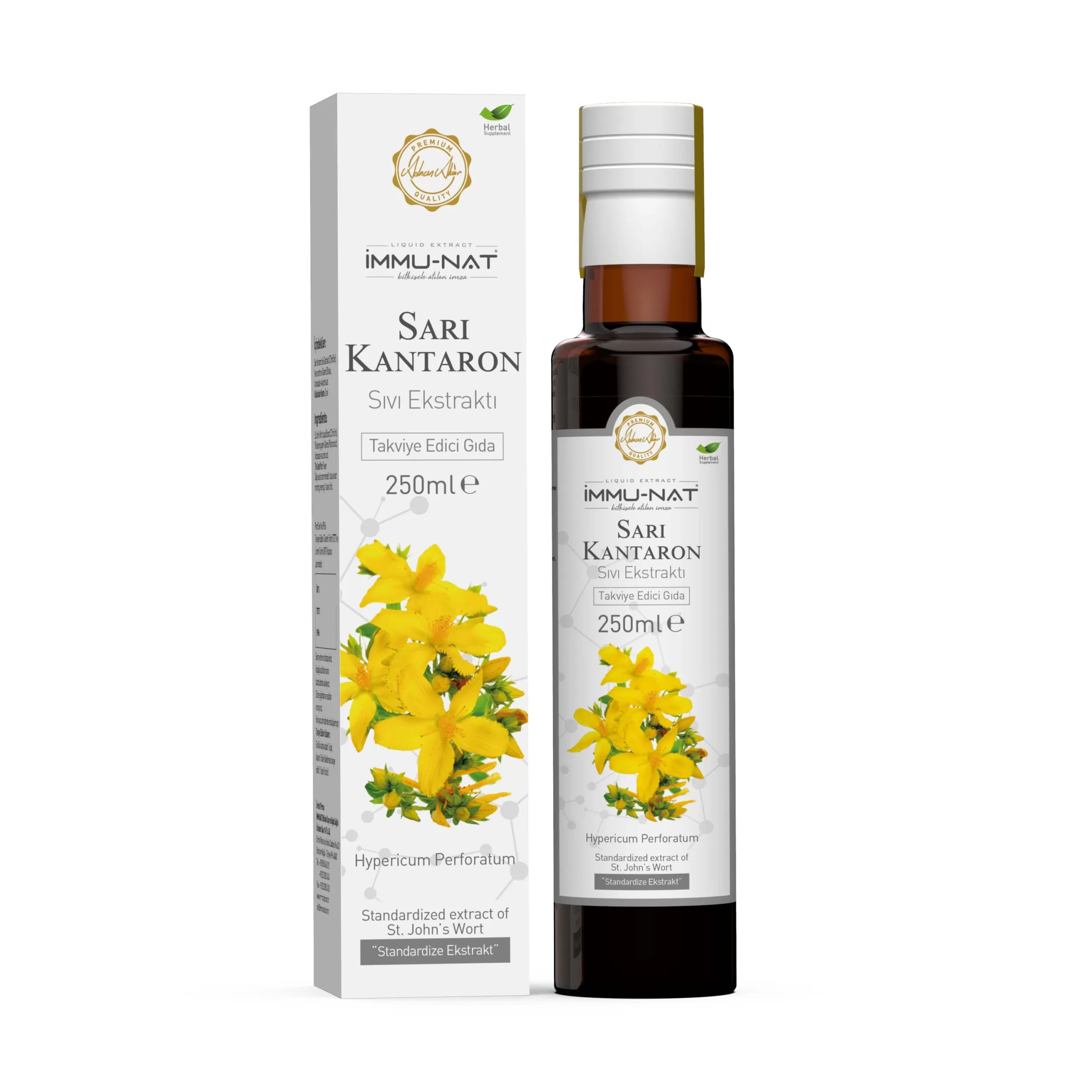 İMMU-NAT - İMMUNAT SARI KANTARON EKSTRAKTI 250ML