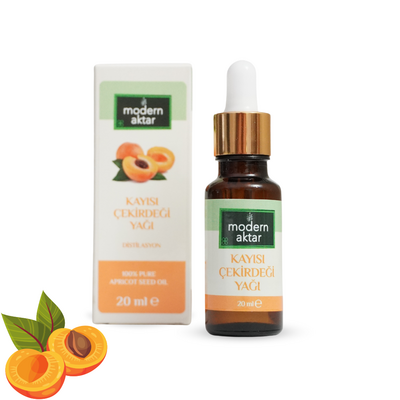 Modern Aktar - KAYISI ÇEKİRDEĞİ YAĞI 20 ML