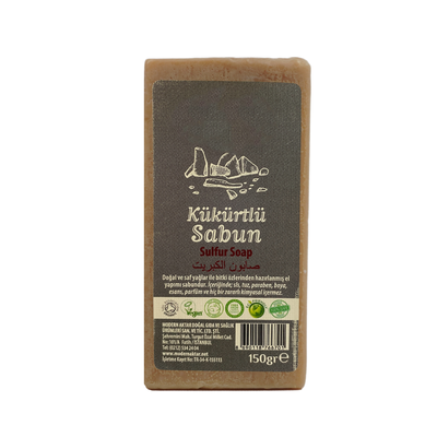 Modern Aktar - KÜKÜRTLÜ EL YAPIMI SABUN 150 GR