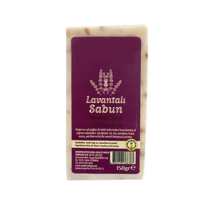 Modern Aktar - LAVANTA YAĞLI EL YAPIMI SABUN 150 GR