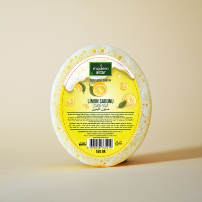 Modern Aktar - LİMON SÜNGERLİ SABUN 150 GR