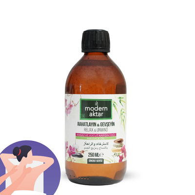 Modern Aktar - Rahatlayın & Gevşeyin Masaj Yağı 250 ml