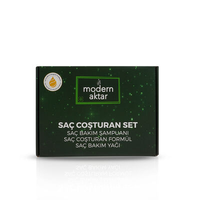 Modern Aktar - Saç Coşturan Set-Özel Kutusunda