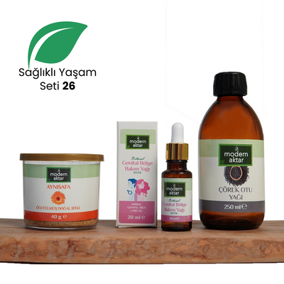 Modern Aktar - Sağlıklı Yaşam Seti 26 