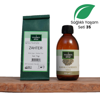 Modern Aktar - Sağlıklı Yaşam Seti 35