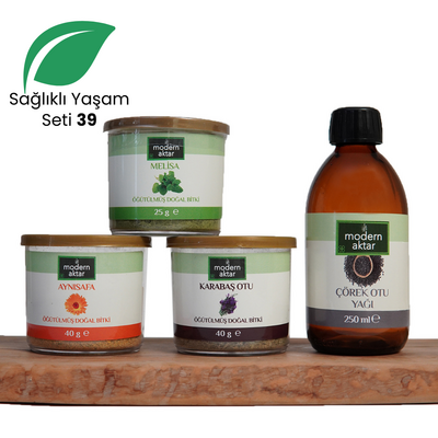 Modern Aktar - Sağlıklı Yaşam Seti 39
