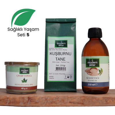 Modern Aktar - Sağlıklı Yaşam Seti 5
