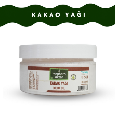 Modern Aktar - Soğuk Pres Kakao Yağı 100 ml