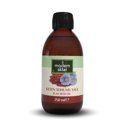 Modern Aktar - Soğuk Pres Keten Tohumu Yağı 250 ml