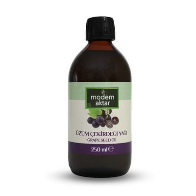 Modern Aktar - Soğuk Pres Siyah Üzüm Çekirdeği Yağı 250 ml