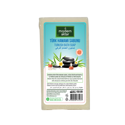 Modern Aktar - TÜRK HAMAMI EL YAPIMI SABUN 150 GR