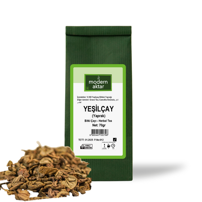 Modern Aktar - YEŞİL ÇAY YAPRAK 70 GR