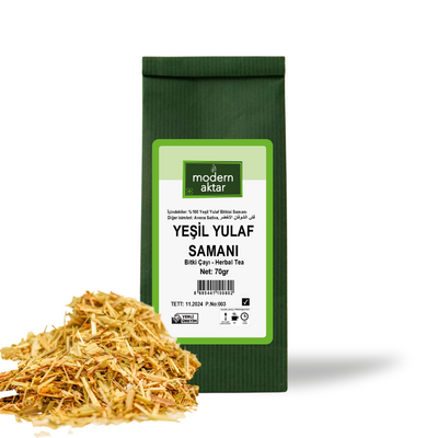 Modern Aktar - YEŞİL YULAF SAMANI (Avena Sativa) 70 GR