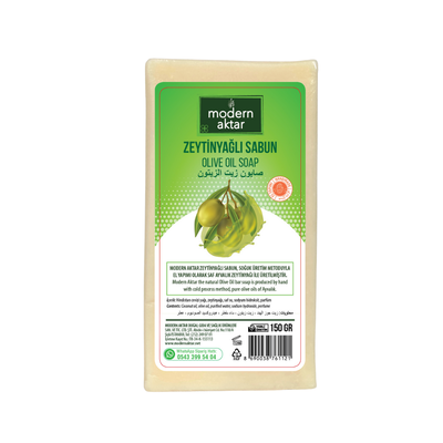 Modern Aktar - ZEYTİNYAĞLI EL YAPIMI SABUN 150 GR